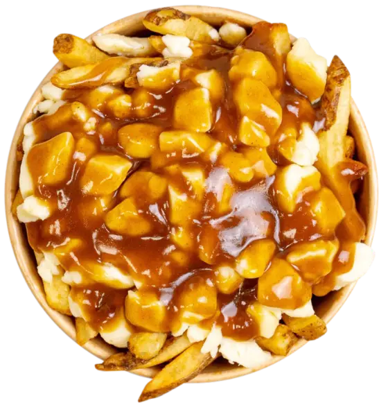 Classic poutine